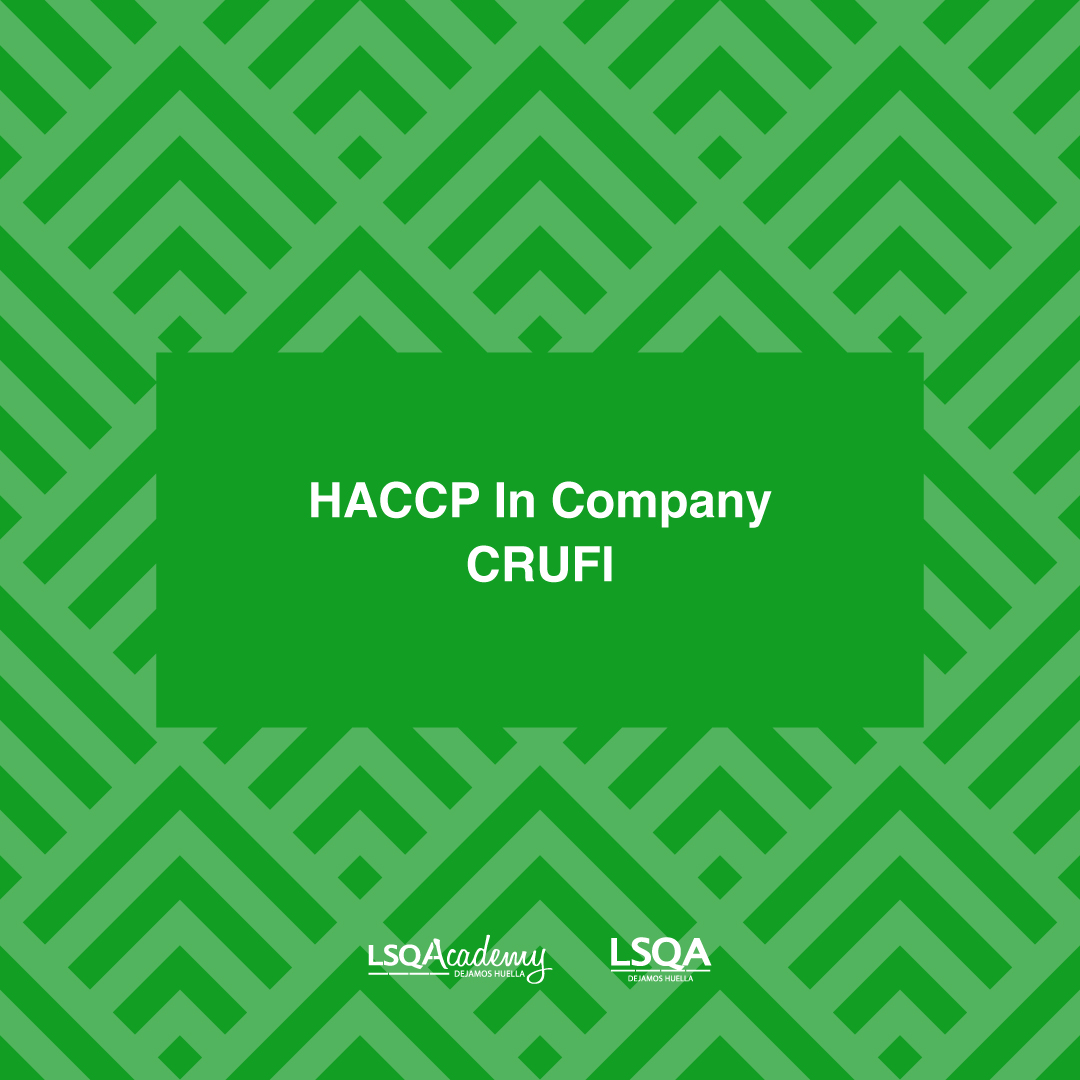 HACCP In Company CRUFI. Clase del 17/05/2022